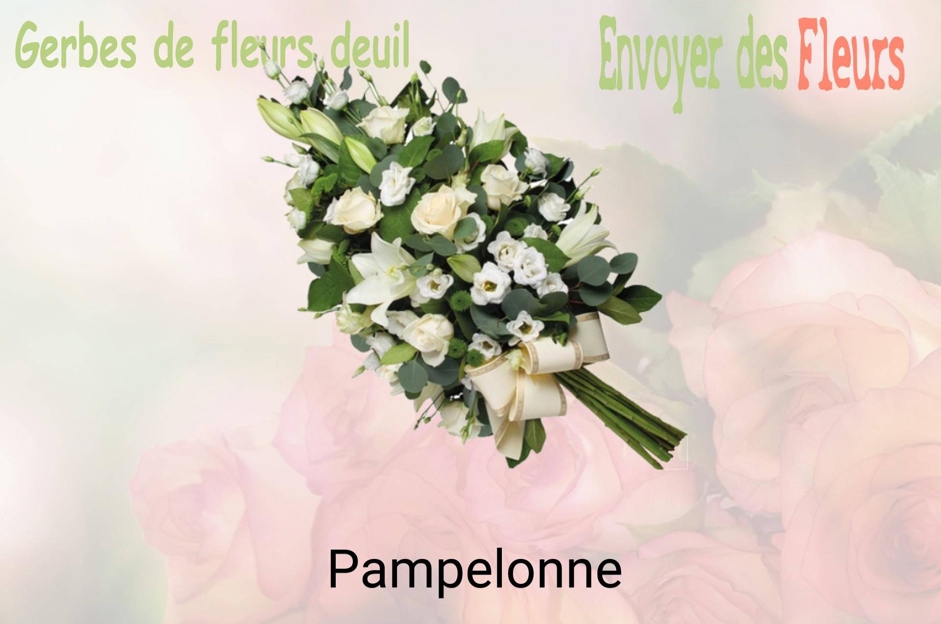 Gerbe de fleurs de deuil livrée à Pampelonne